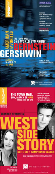 Town Hall Debut: American Favorites, Bernstein and Gershwin